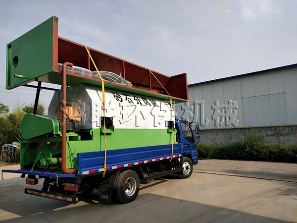 雙車(chē)上料沙石分離機(jī)